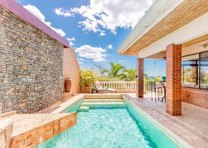 Oceanview With Wrap-around Terrace, Private Pool, Hot Tub, And * Playa Flamingo